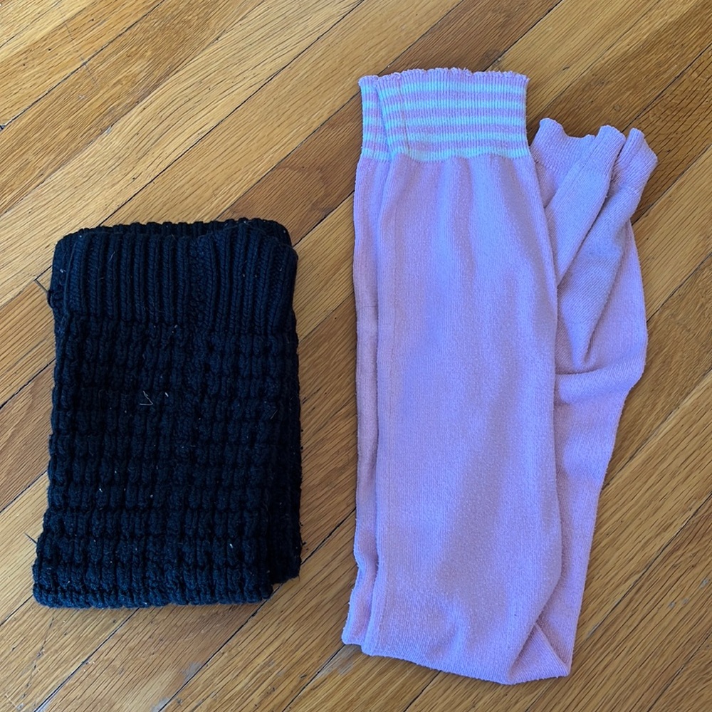Ballet leg warmer set